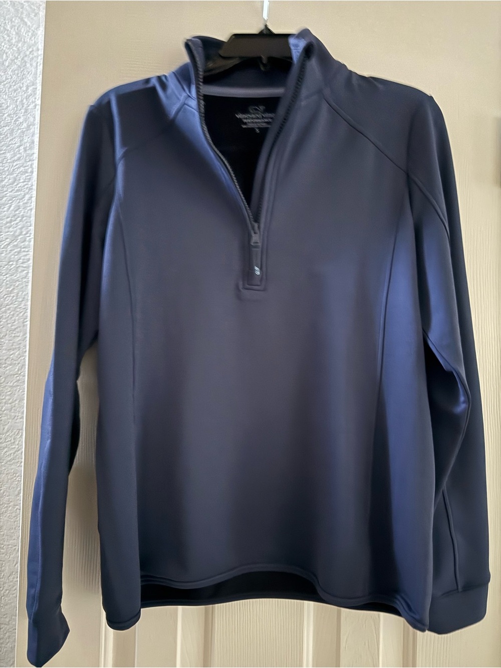 Vineyard Vines Navy Quarter-Zip Pullover